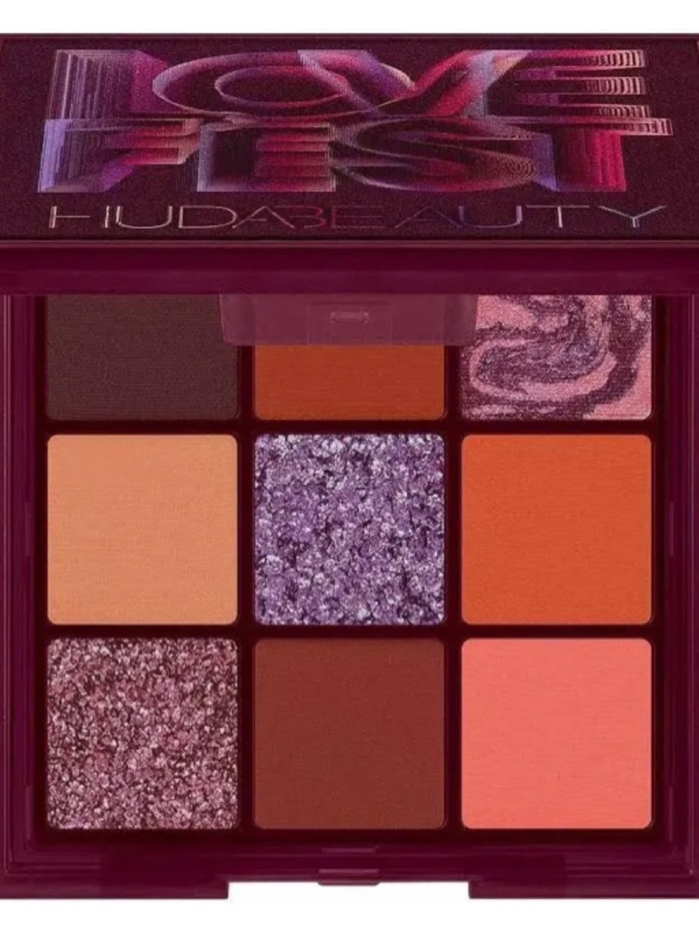 HUDA BEAUTY LOVEFEST OBSESSIONS EYESHADOW PALETTE